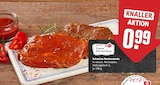 Schweine-Nackensteaks im Angebot bei REWE in Hennef Schweine-Nackensteaks Angebote von Petz bei REWE Hennef für 0,99 €