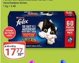 Aktuelles Katzenfutter Jumbo Pack Angebot bei GLOBUS in Rostock ab 17,77 €
