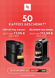 Nespresso Prospekt für Michelfeld: "50 Kaffees geschenkt*", 1 Seite, 16.03.2026 - 16.04.2026
