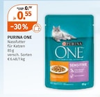 Nassfutter Angebote von PURINA ONE bei Müller Bremen für 0,55 €