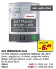 3in1 Metallschutz-Lack Angebote von toom bei toom Baumarkt Freiberg für 6,49 €