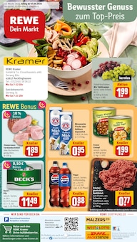 Cola im REWE Prospekt "Dein Markt" mit 26 Seiten (Recklinghausen)