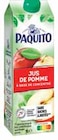 Jus à base de concentré pomme - PAQUITO dans le catalogue Intermarché