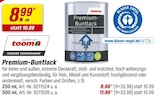 Premium-Buntlack im toom Baumarkt Prospekt Premium-Buntlack von toom im aktuellen toom Baumarkt Prospekt für 8,99 €