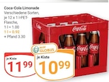 Coca-Cola Limonade im aktuellen Prospekt bei GLOBUS in Bissersheim