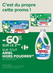 Promos Ariel dans le catalogue "J'peux pas, J'ai promos !" de Carrefour Proximité Ariel en promo dans le catalogue Carrefour Proximité à la page 20