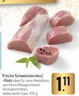 Frische Schweinelenden/-filets Angebote bei E center Göppingen für 1,11 €