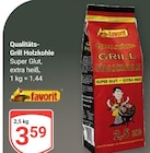 Grill Holzkohle im Angebot bei GLOBUS in Salzgitter Grill Holzkohle Angebote von favorit bei GLOBUS Salzgitter für 3,59 €