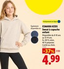 Sweat à capuche enfant - ESMARA KIDS en promo chez Lidl Sweat à capuche enfant - ESMARA KIDS dans le catalogue Lidl