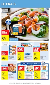 Promotion Pizza surgelée dans le prospectus Carrefour, valable du 14/04/2026 au 27/04/2026 Promo Pizza surgelée dans le catalogue Carrefour du moment à la page 28