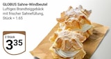 Aktuelles Sahne-Windbeutel Angebot bei GLOBUS in Bochum ab 1,65 €
