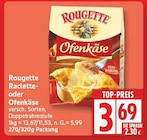 Raclette- oder Ofenkäse von Rougette im aktuellen EDEKA Prospekt