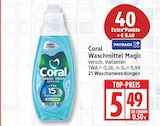 Waschmittel Magic von Coral im aktuellen EDEKA Prospekt