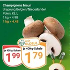 Aktuelles Champignons braun Angebot bei GLOBUS in Duisburg ab 1,79 €