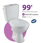 Pack WC à poser - Mr.Bricolage à Franconville Pack WC à poser en promo chez Mr.Bricolage Franconville à 99,00 €