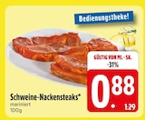 Schweine-Nackensteaks  im aktuellen EDEKA Prospekt für 0,88 €