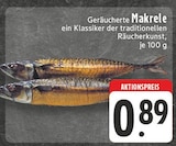 Geräucherte Makrele bei EDEKA im Prospekt "" für 0,89 €