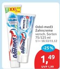 Zahncreme von Odol-med3 im aktuellen budni Prospekt