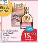 Just Cavalli for Her Angebote von Roberto Cavalli bei budni Buxtehude für 15,99 €
