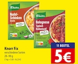 Knorr Fix bei famila Nordost im Prospekt "" für 5,00 €