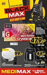 Aktueller MEDIMAX Prospekt, "DIE DEALS DES JAHRES. BLACK MAX. JETZT GEHT’S LOS!", mit Angeboten der Woche, gültig von 15.11.2024 bis 15.11.2024