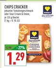 Aktuelle Cracker Angebote bei Marktkauf in Bielefeld Aktuelles CHIPS CRACKER Angebot bei Marktkauf in Bielefeld ab 1,29 €