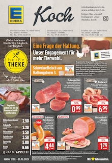 Aktueller EDEKA Prospekt "Aktuelle Angebote" Seite 1 von 24 Seiten für Herne