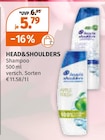 Shampoo im Müller Prospekt Shampoo von Head&Shoulders im aktuellen Müller Prospekt für 5,79 €