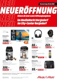 MediaMarkt Saturn Prospekt für Hamburg mit 1 Seite MediaMarkt Saturn Prospekt für Hamburg: "Neueröffnung", 1 Seite, 26.02.2026 - 28.02.2026