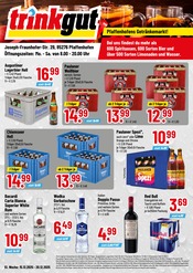 Bier im Trinkgut Prospekt in Pfaffenhofen Aktueller Trinkgut Prospekt mit Bier, "Aktuelle Angebote", Seite 1