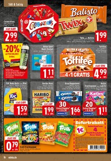 Süßigkeiten im EDEKA Prospekt "Aktuelle Angebote" mit 24 Seiten (Osnabrück)