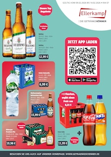 Bier im Getränke Ellerkamp Prospekt "DIE GETRÄNKEKÖNNER" mit 4 Seiten (Rheine)