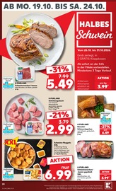 Schweinefleisch im Kaufland Prospekt in Offenburg Aktueller Kaufland Prospekt mit Schweinefleisch, "Hier bin ich richtig", Seite 24