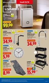 Promos Horloge Murale dans le catalogue "LE MOIS TOUJOURS PLUS" de Lidl Horloge Murale en promo dans le catalogue Lidl à la page 41