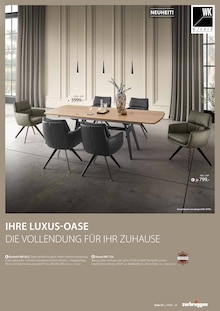 Esstisch im Zurbrüggen Prospekt "Ihr Einrichtungshaus der Exraklasse" mit 44 Seiten (Bremen)