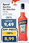 Aperitivo Ital. Bitterlikör von Aperol im aktuellen aktiv & irma Prospekt