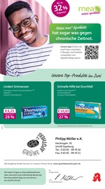 Aktueller mea - meine apotheke Apotheke Prospekt in Saarburg und Umgebung, "Unsere Juni-Angebote" mit 4 Seiten, 01.06.2025 - 30.06.2025
