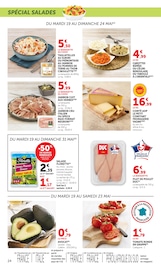 Promos Poulet dans le catalogue "Super U" de Super U Poulet en promo dans le catalogue Super U à la page 24