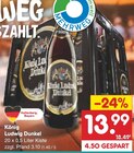König Ludwig Dunkel im Angebot bei Netto Marken-Discount in Landshut König Ludwig Dunkel Angebote bei Netto Marken-Discount Landshut für 13,99 €