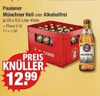 Münchner Hell oder Alkoholfrei im V-Markt Prospekt zum Preis von 12,99 €