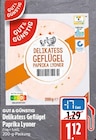 Delikatess Geflügel Paprika Lyoner bei EDEKA im Merenberg Prospekt für 1,12 €