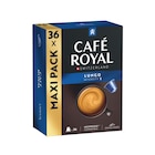 Capsules de café - CAFÉ ROYAL en promo chez Carrefour Montigny-le-Bretonneux à 8,99 €