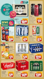 Coca Cola Angebot im aktuellen REWE Prospekt auf Seite 20
