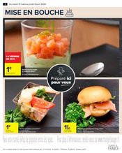 Promos Crevettes dans le catalogue "Des plats frais préparés dans votre magasin, touts les jours" de Carrefour Crevettes en promo dans le catalogue Carrefour à la page 2