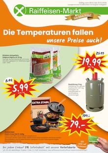 Raiffeisen Rhein-Ahr-Eifel Handelsgesellschaft mbH Prospekt Die Temperaturen fallen. Unsere Preise auch! mit 8 Seiten