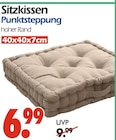 Sitzkissen Punktsteppung Angebote bei Wreesmann Aurich für 6,99 €