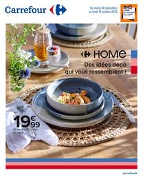 Catalogue Carrefour "HOME : Des idées déco qui vous ressemblent !" à Vendeuvre-sur-Barse et alentours, 25 pages, 30/09/2025 - 13/10/2025