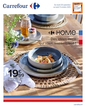 Prospectus Carrefour à Saint-Pierre-des-Corps, "HOME : Des idées déco qui vous ressemblent !", 25 pages de promos valables du 30/09/2025 au 13/10/2025