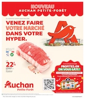 Prospectus Supermarchés Auchan Hypermarché en cours à Anzin et alentours, "VENEZ FAIRE VOTRE MARCHÉ DANS VOTRE HYPER.", 20 pages, 08/09/2026 - 14/09/2026 Catalogue Supermarchés Auchan Hypermarché en cours à Anzin et alentours, "VENEZ FAIRE VOTRE MARCHÉ DANS VOTRE HYPER.", 20 pages, 08/09/2026 - 14/09/2026