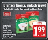 Aktuelles Filtertüten Original Angebot bei EDEKA in Erlangen ab 1,99 €